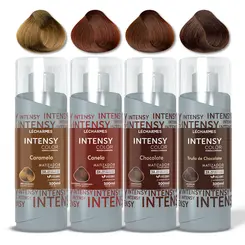 Kit Matizador Morena iluminada - Caramelo + Canela + Chocolate + Trufa de Chocolate 300ml