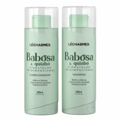 Kit Shampoo + Condicionador Babosa e Quiabo