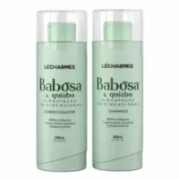Kit Shampoo + Condicionador Babosa e Quiabo