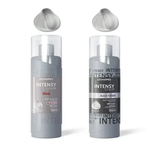 Kit Matizador Loiro - Black Toner + Silver 300ml