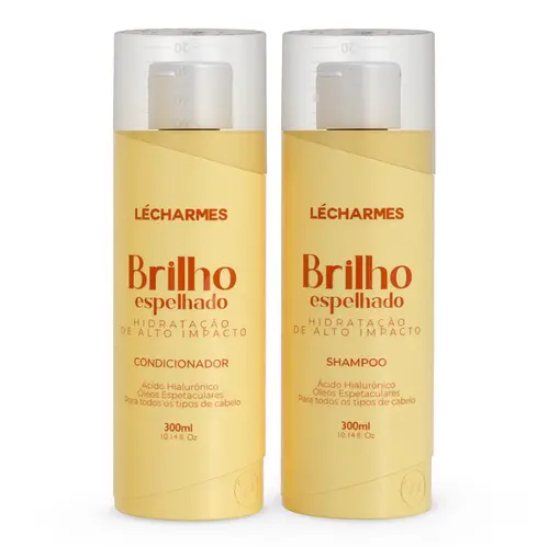 Kit Shampoo + Condicionador Brilho Espelhado
