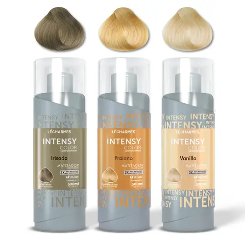 Kit Matizador Loiro Dourado - Vanilla + Praiano + Irisado 300ml