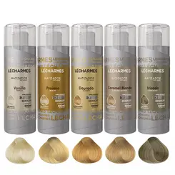 Kit Matizadores Loiro Dourado - Vanilla + Praiano + Irisado + Dourado + Caramel Blond 300ml