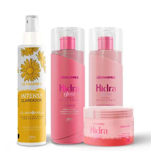 Kit Hidra Glow + Clamomila Loção Clareadora