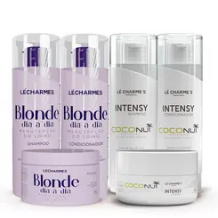 Kit Coconut + Kit Blonde Dia a Dia