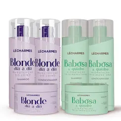 Kit Babosa e Quiabo + Kit Blonde Dia a Dia