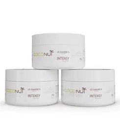 Kit 3 máscaras Coconut 300g