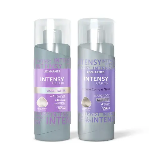 Kit Matizador Loiro - Violet Toner + Branco Como a Neve 300ml