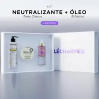 Kit Fios Impecáveis - Neutralizante Claro + Óleo Bifásico + Máscara (Brinde)