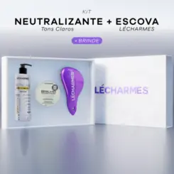 Kit Presente Perfeito - Neutralizante Claro + Escova + Máscara (Brinde)