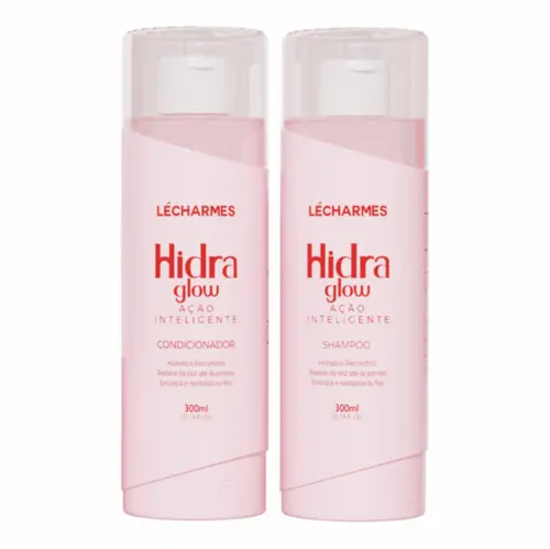 Kit Shampoo + Condicionador Hidra Glow 300ml - NOVA EMBALAGEM